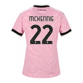 Juventus Weston McKennie #22 Maglia Gara Trasferta Repliche 2026-27 Donna Maniche Corte